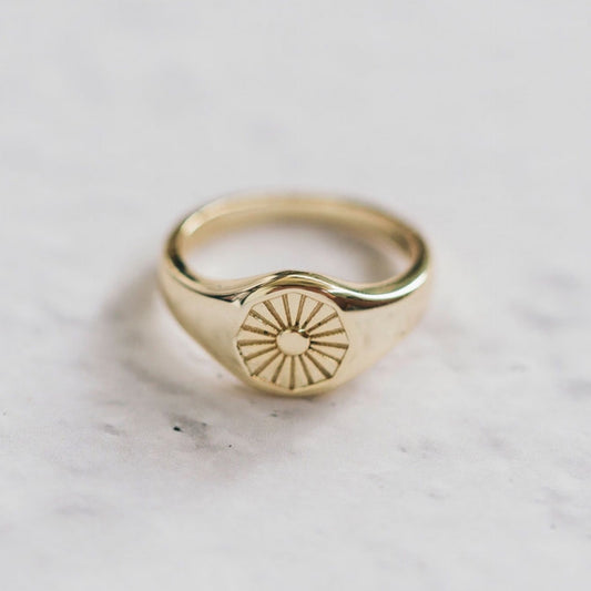 Solstice Signet Ring