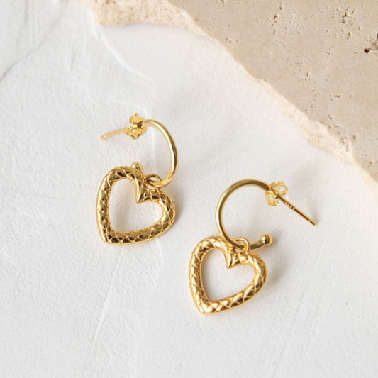 Heart of Gold Earrings