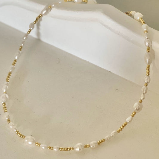 Wanderlust Pearl Necklace