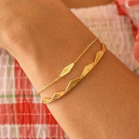 Sunburst Cuff Bracelet